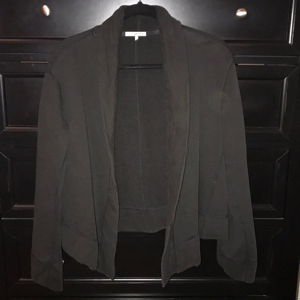 James Perse Distressed Jacket/Wrap - image 1